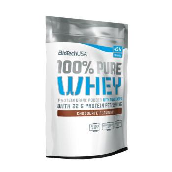 100% PURE WHEY, gluténmentes, 454 g Biotechusa kép
