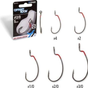 #2 quantum 4street offset hook dg black red 5darab kép