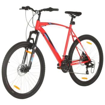 21 sebességes piros mountain bike 29 hüvelykes kerékkel 58 cm kép