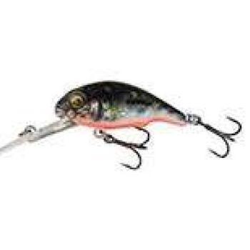 3d goby crank bait 5cm 7g floating uv red/black kép