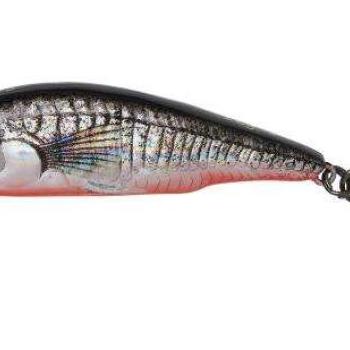 3d sticklebait pencil 7.5cm 13g slow sinking black red kép