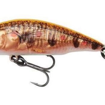 3d sticklebait twitch 6.5cm 9.4g sinking fluo orange copper kép