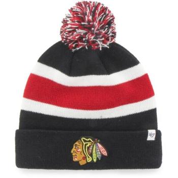 47 NHL CHICAGO BLACKHAWKS BREAKAWAY CUFF KNIT Téli sapka, fekete, méret kép