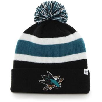 47 NHL SAN JOSE SHARKS BREAKAWAY CUFF KNIT Téli sapka, fekete, méret kép