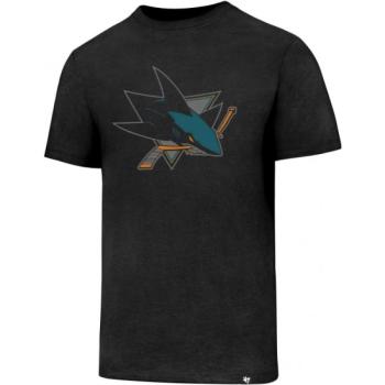 47 NHL SAN JOSE SHARKS CLUB TEE Férfi póló, fekete, méret kép