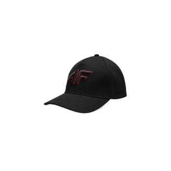 4F-BASEBALL CAP M107-20S-DEEP BLACK Fekete 45/54cm kép