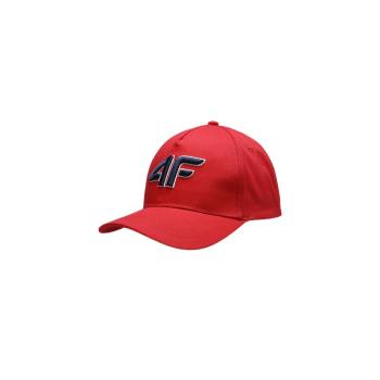 4F-BASEBALL CAP M107-62S-RED Piros 45/54cm kép