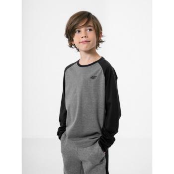 4F-BOYS LONGSLEEVE JTSML001-24M-MIDDLE GREY MELANGE kép