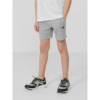 4F-BOYS SHORTS JSKMD001-27M-COLD LIGHT GREY MELANGE Szürke 134 kép