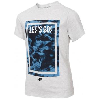 4F-BOYS T-SHIRT-HJL20-JTSM021-25M Szürke 146 kép