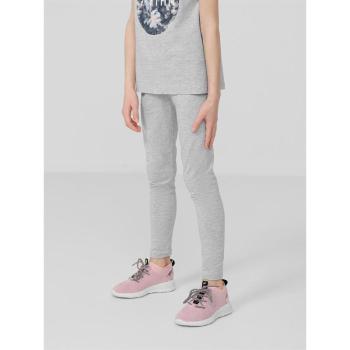 4F-GIRLS LEGGINGS JLEG004-27M-COLD LIGHT GREY MELANGE Szürke 146 kép