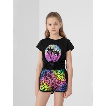 4F-GIRLS T-SHIRT JTSD011-20S-DEEP BLACK Fekete 146 kép