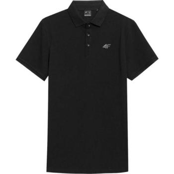 4F MEN´S POLO SHIRT Férfi galléros póló, fekete, méret kép