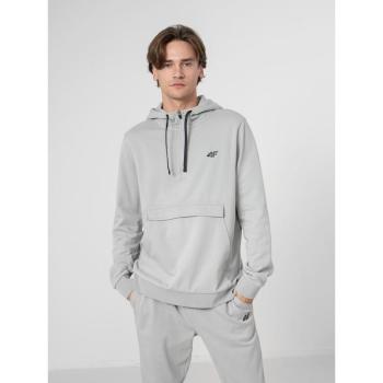 4F-MENS SWEATSHIRT BLM020-27S-COLD LIGHT GREY kép