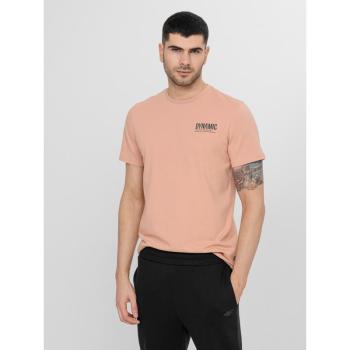 4F-MENS T-SHIRT TSM024-64S-SALMON CORAL Rózsaszín M kép