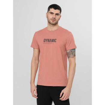 4F-MENS T-SHIRT TSM026-65S-PALE CORAL Narancssárga M kép