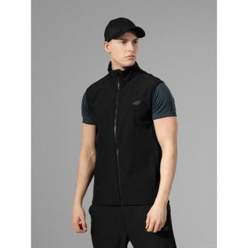 4F-MENS VEST BZM060-20S-DEEP BLACK Fekete L kép