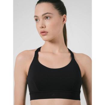 4F-SPORTS BRA STAD017-20S-DEEP BLACK Fekete XS kép