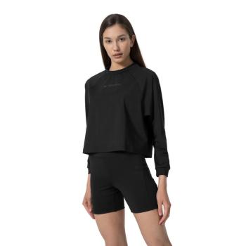 4F-SWEATSHIRT FNK F069-20S-DEEP BLACK Fekete XS kép