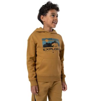 4F-SWEATSHIRT M241-82S-LIGHT BROWN Barna 152 kép