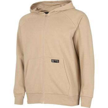 4F SWEATSHIRT MEN´S BIE Férfi cipzáras pulóver, bézs, méret kép