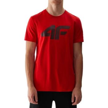 4F T-SHIRT BASIC Férfi póló, bordó, méret kép