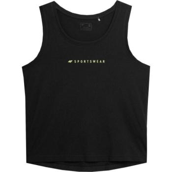 4F T-SHIRT W Női top, fekete, méret kép