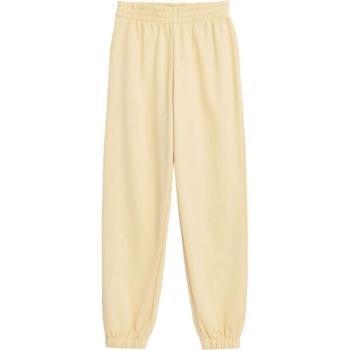 4F TROUSERS CAS W Női melegítőnadrág, sárga, méret kép