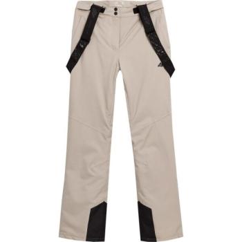 4F TROUSERS SKI Női sínadrág, bézs, méret kép