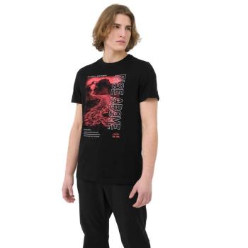 4F-TSHIRT M489-20S-DEEP BLACK Fekete S kép