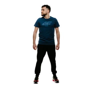 4F-TSHIRT M537-32S-DENIM Kék XXL kép