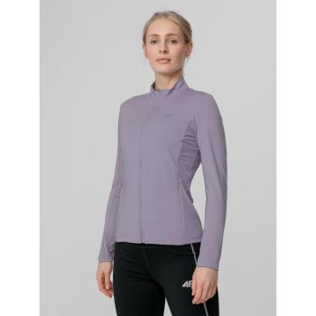 4F-WOMENS FUNCTIONAL SWEATSHIRT BLDF010-52S-LIGHT VIOLET Lila L kép