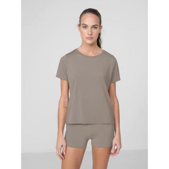 4F-WOMENS FUNCTIONAL T-SHIRT TSDF010-83S-BEIGE kép