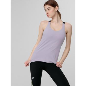 4F-WOMENS FUNCTIONAL T-SHIRT TSDF018-52S-LIGHT VIOLET Lila L kép