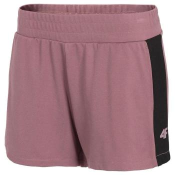 4F-WOMENS SHORTS-H4L21-SKDD011-60S-BURGUNDY Rózsaszín L kép