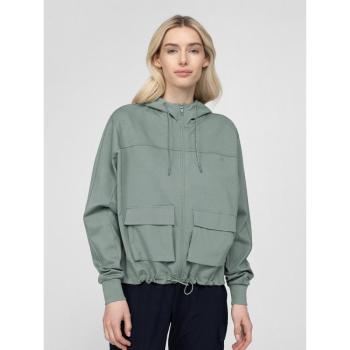 4F-WOMENS SWEATSHIRT BLD021-44S-OLIVE Zöld L kép