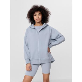 4F-WOMENS SWEATSHIRT BLD024-48S-AQUA Kék XS kép