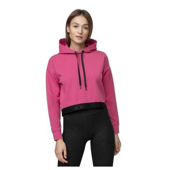 4F-WOMENS SWEATSHIRT-H4L21-BLD011-55S-HOT PINK Rózsaszín L kép