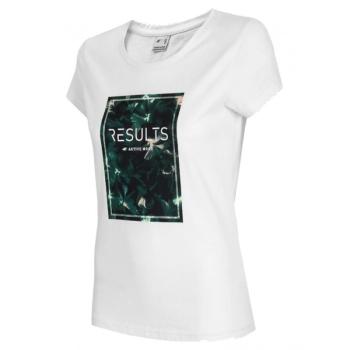 4F-WOMENS T-SHIRT-H4L21-TSD031-10S-WHITE Fehér XS kép