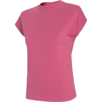 4F-WOMENS T-SHIRT-H4L21-TSD038-55S-HOT PINK Rózsaszín L kép