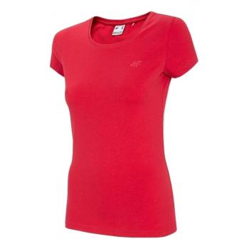 4F-WOMENS T-SHIRT-NOSH4-TSD001-62S-RED Piros S kép