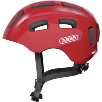 ABUS Youn-I 2.0 LED blaze red bukósisak, 52-57 cm kép