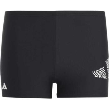 adidas 3 BAR LOG BOXER Fiú úszónadrág, fekete, méret kép