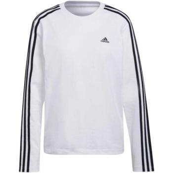 adidas 3S LS T Női hosszú ujjú felső, fehér, méret kép