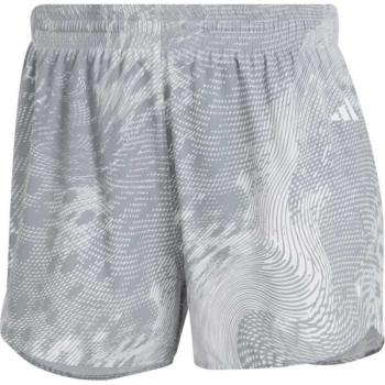 adidas ADIZERO SPLIT Női futó rövidnadrág, szürke, méret kép