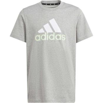 adidas BIG LOGO TEE Fiú póló, szürke, méret kép