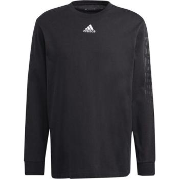 adidas BL PUFF LS T Férfi felső, fekete, méret kép