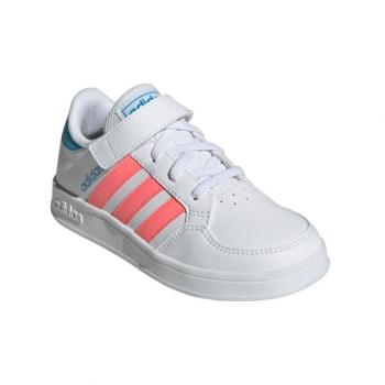 ADIDAS-Breaknet EL C footwear white/acid red/sky rush Fehér 28,5 kép