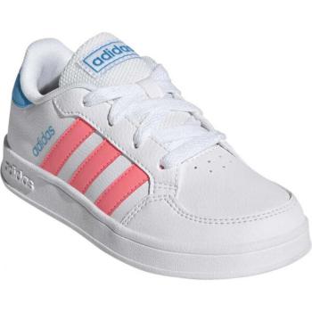 adidas BREAKNET K Gyerek szabadidőcipő, fehér, méret 39 1/3 kép