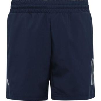 adidas CLUB 3S SHORT Fiú tenisz rövidnadrág, sötétkék, méret kép